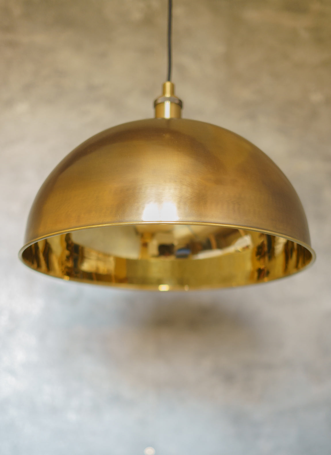 Oil Rubbed Bronze Dome Pendant Light, Bronze Ceiling Dome Lampshade