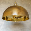 Oil Rubbed Bronze Dome Pendant Light, Bronze Ceiling Dome Lampshade