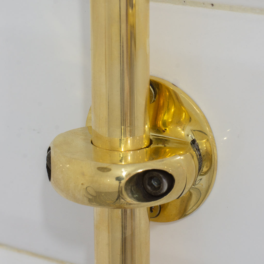 Heritage - Unlacquered Brass Exposed Shower System With Tub Filler