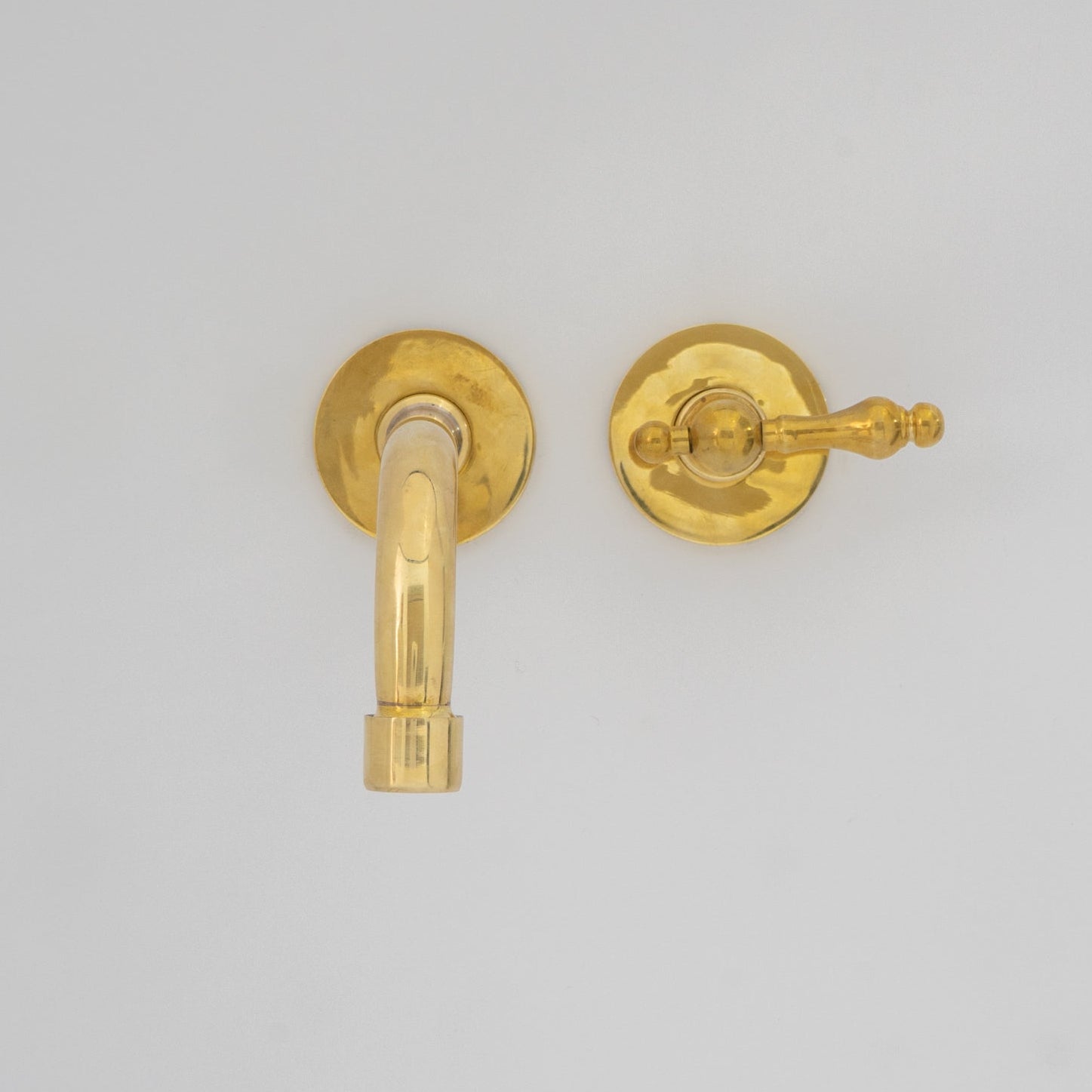 Wall Mount Cold Faucet, Unlacquered Brass Wall Mount Cold Water Tap