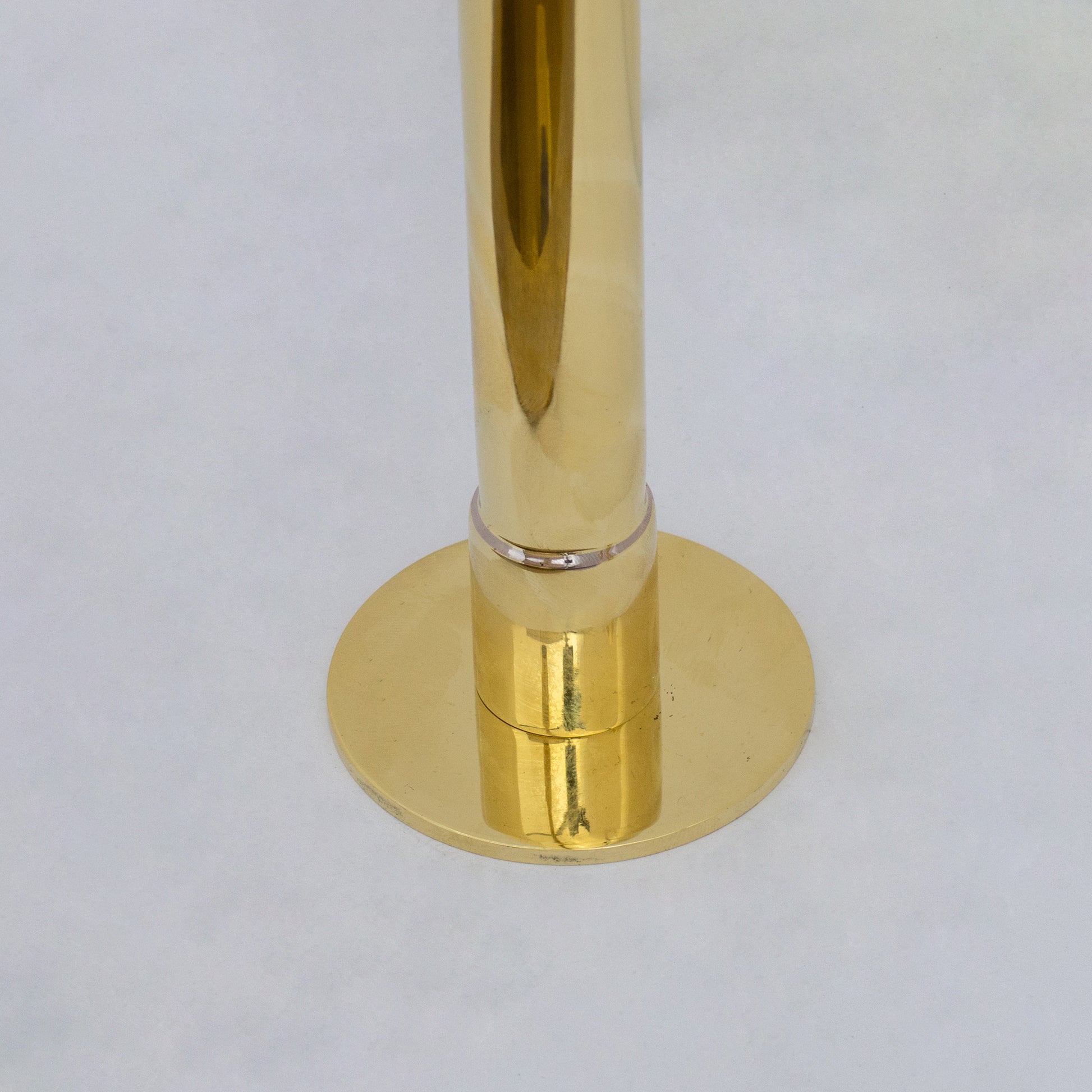 Solid Brass Kitchen Bib Taps, Deck Mount Pillar Taps, Kitchen Double Faucet Set, Hot and Cold Pillar Taps