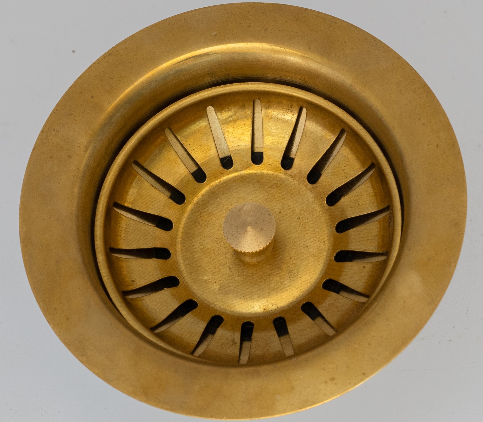 Heritage - Unlacquered Brass Sink Strainer