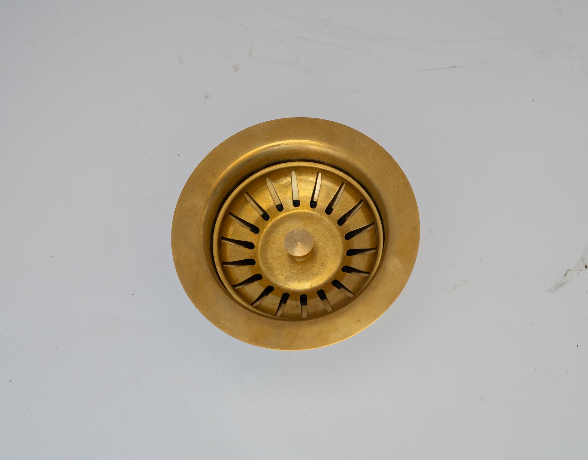 Heritage - Unlacquered Brass Sink Strainer