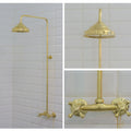 Antique Brass Shower Fixtures – Brass Shower System