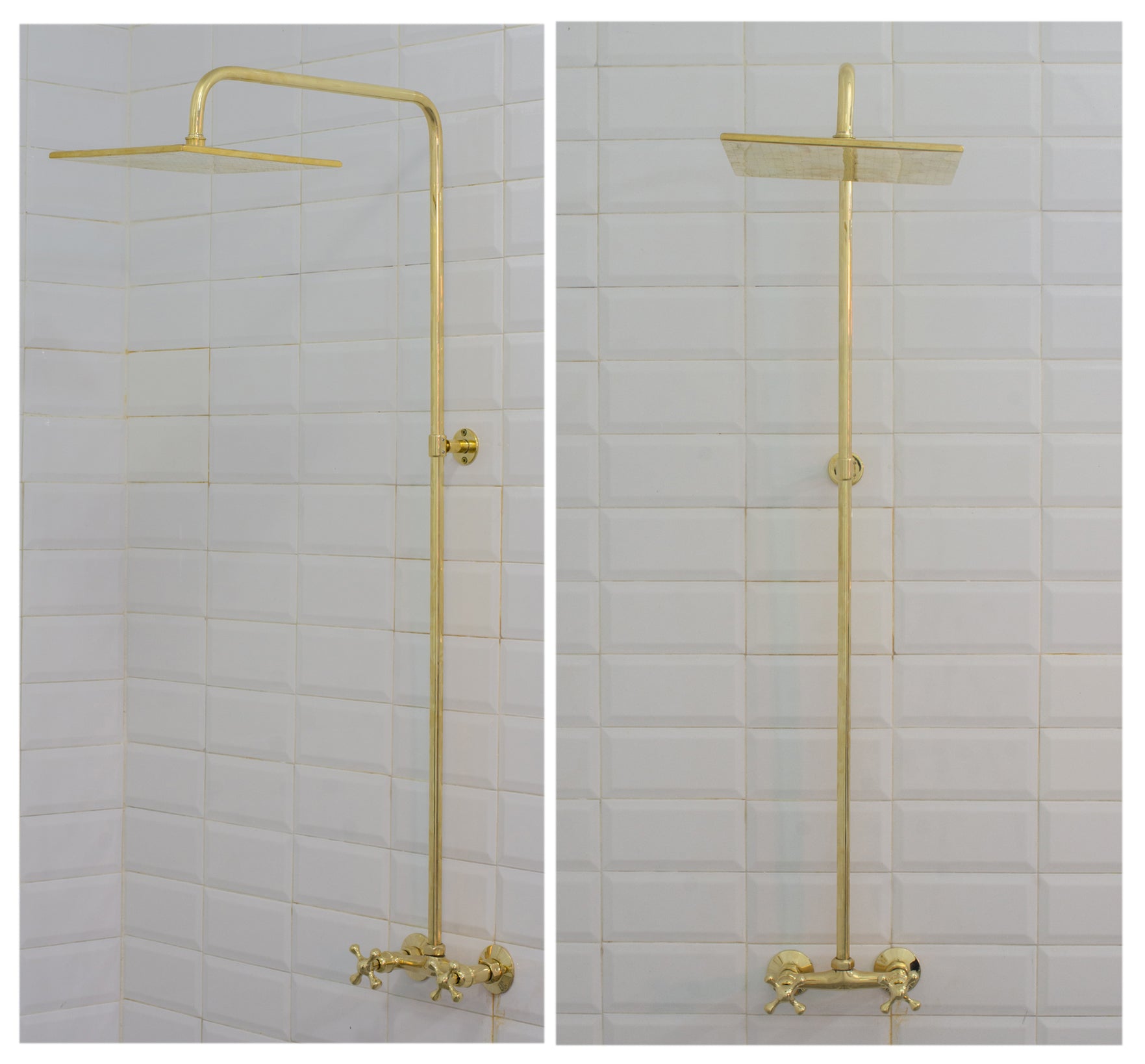 Antique Brass Shower Fixtures – Brass Shower System