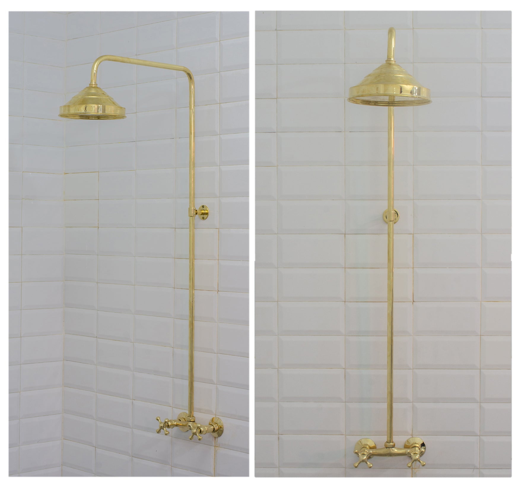 Antique Brass Shower Fixtures – Brass Shower System