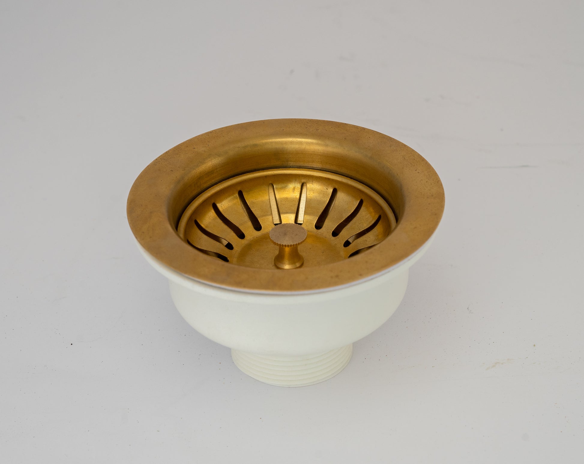 Heritage - Unlacquered Brass Sink Strainer