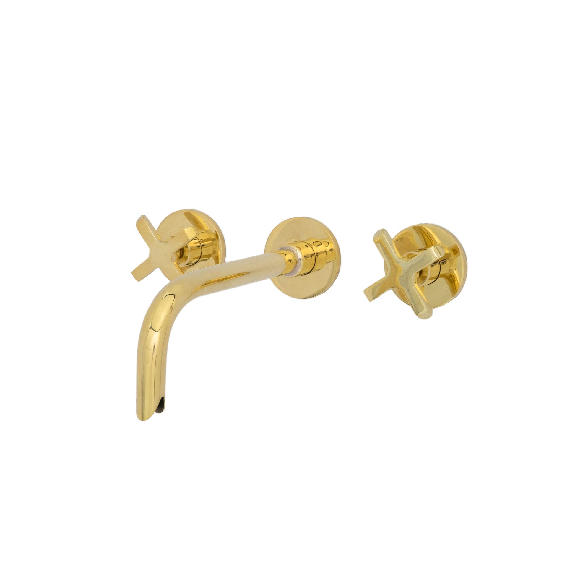 Unlacquered Brass Built-in Faucet | Bathroom Concealed Faucet