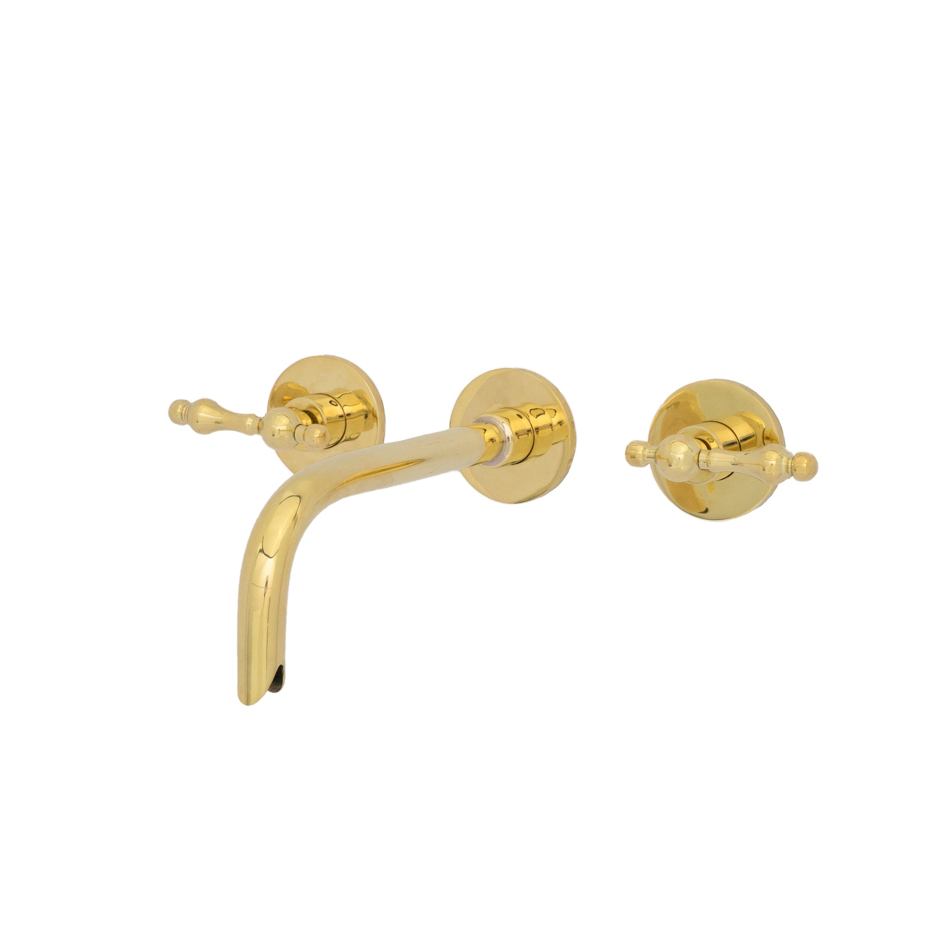 Unlacquered Brass Built-in Faucet | Bathroom Concealed Faucet