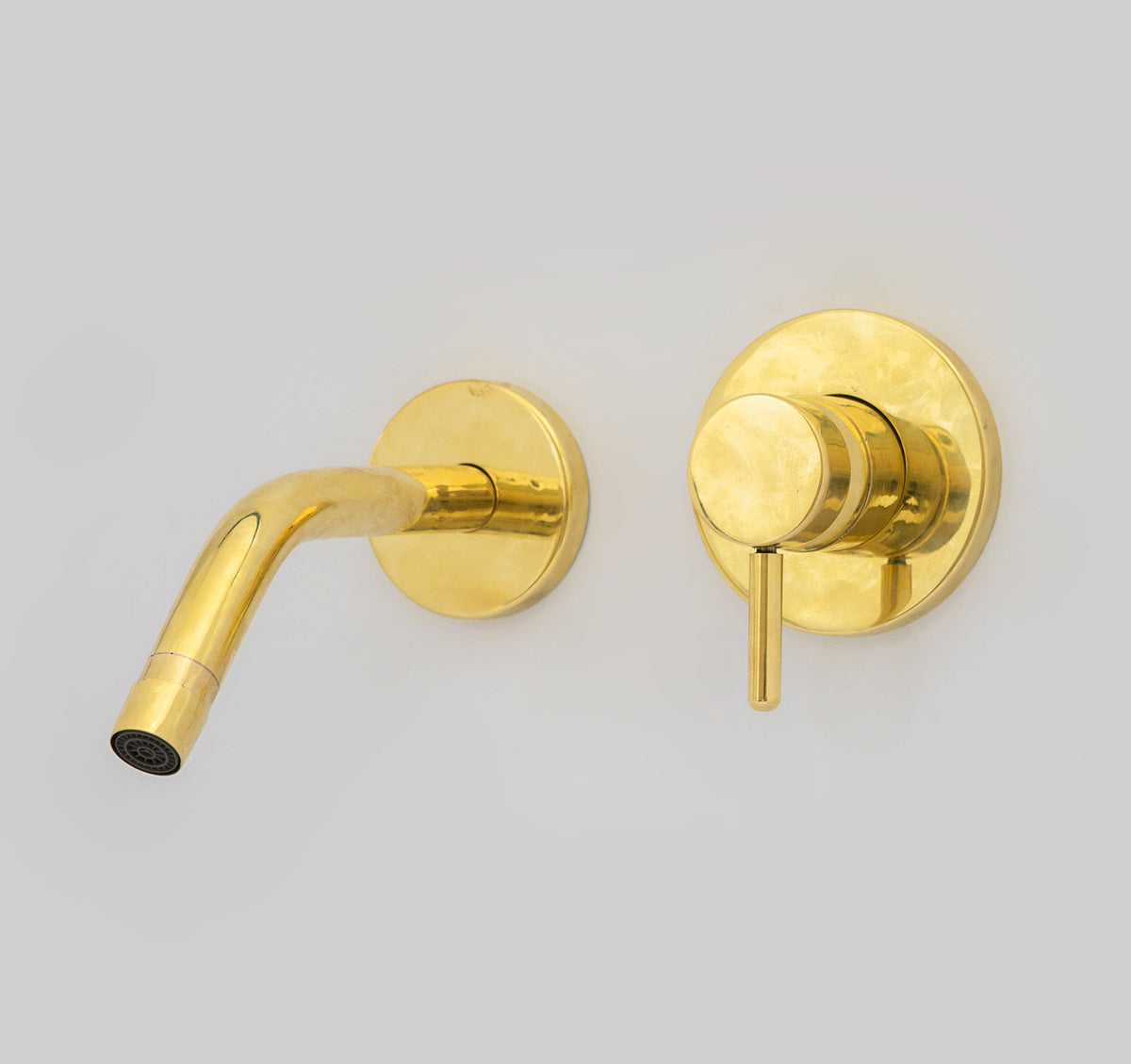 Heritage - Unlacquered Brass Bath Wall Mount Faucet