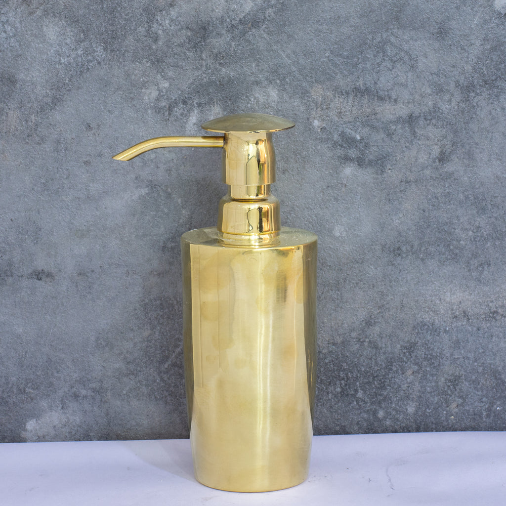 Heritage - Unlacquered Brass Soap Dispenser