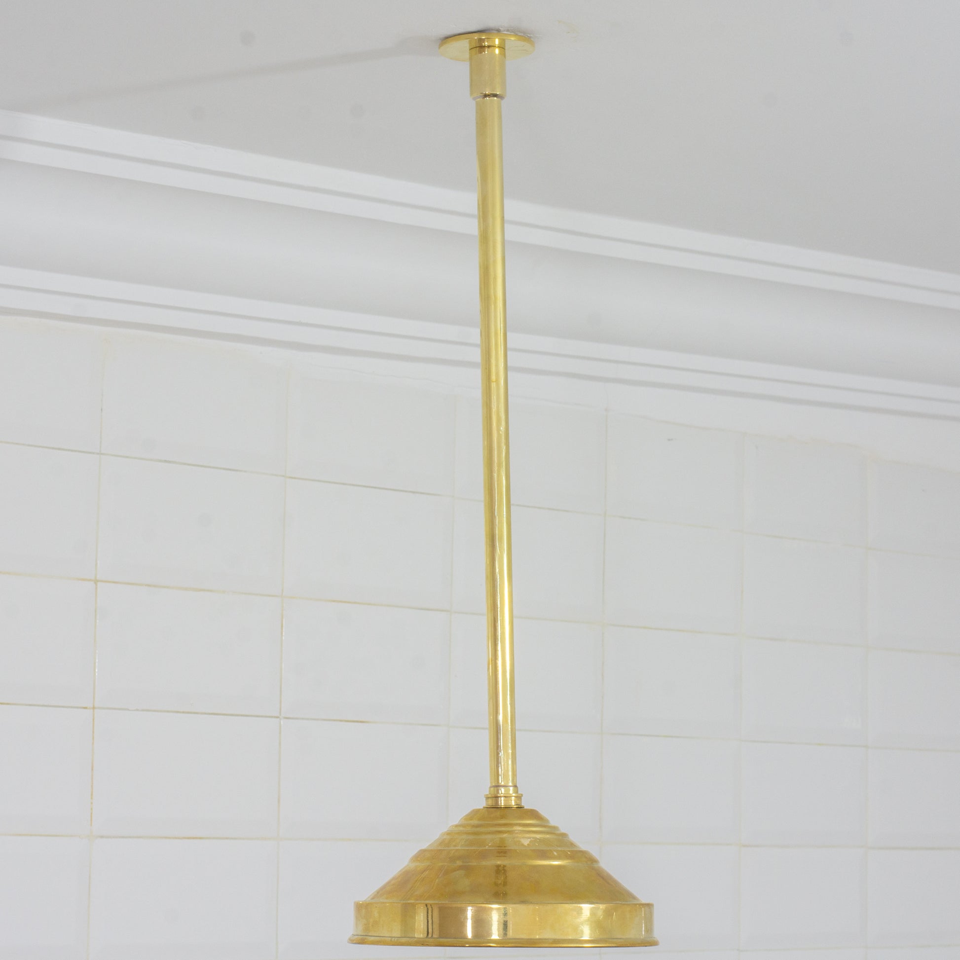 Ceiling Mount Shower System, Two Handle Shower System, Rainfall Shower System, Ceiling Showerhead, Overhead Shower