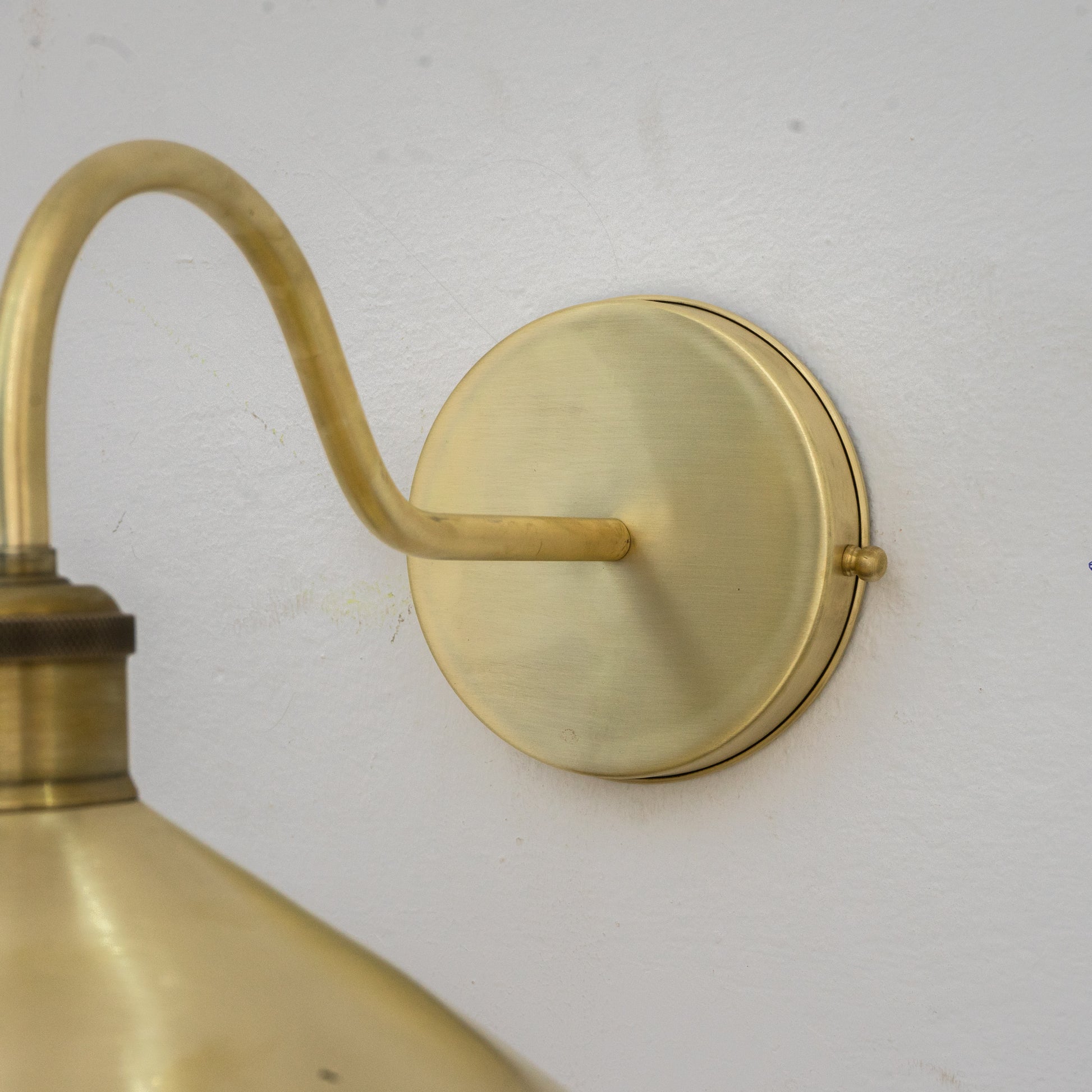 Brushed Brass Hallway Sconce, Wall Mount Lamp, Sconce Lighting Fixture