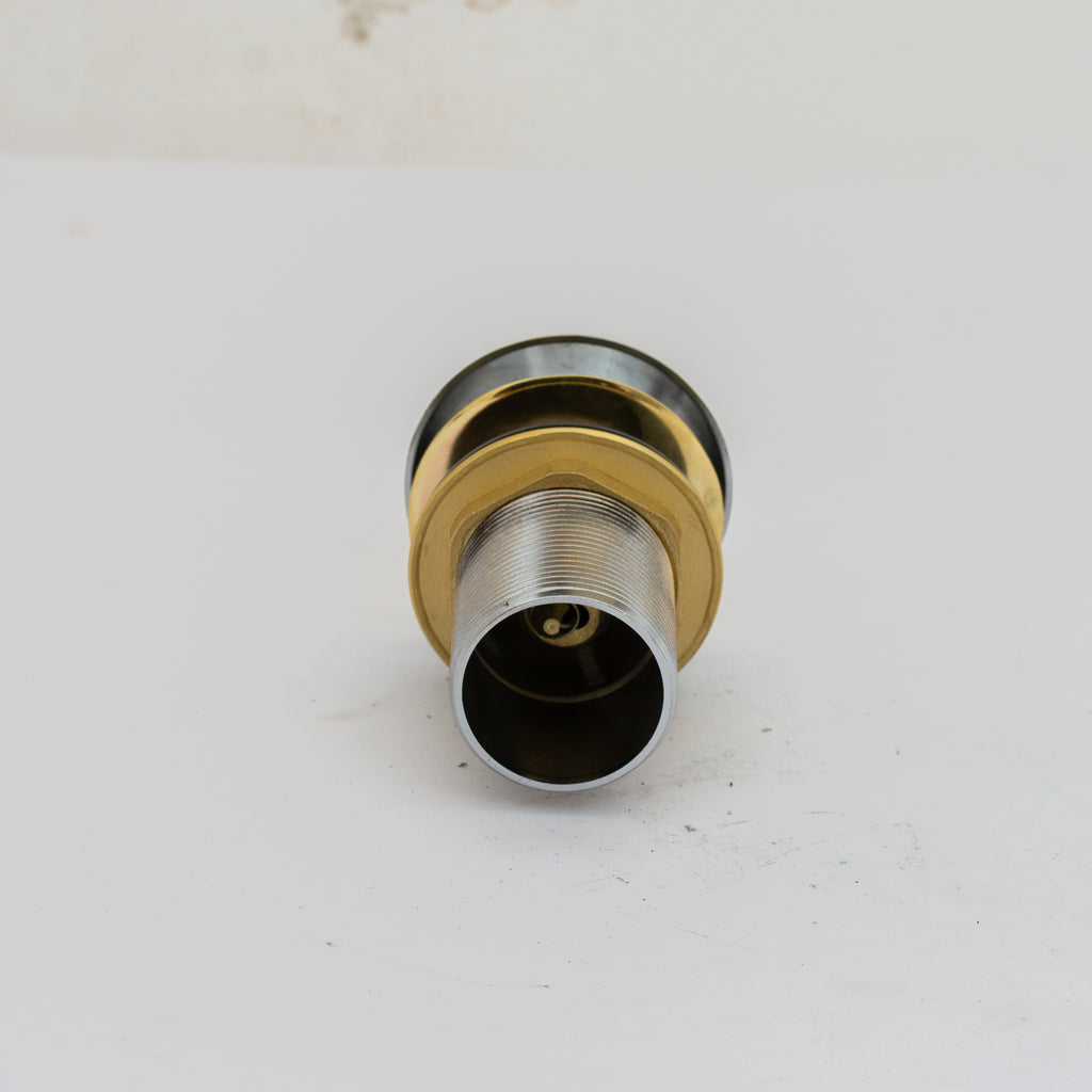 Solid Brass Drain, Push Up Button