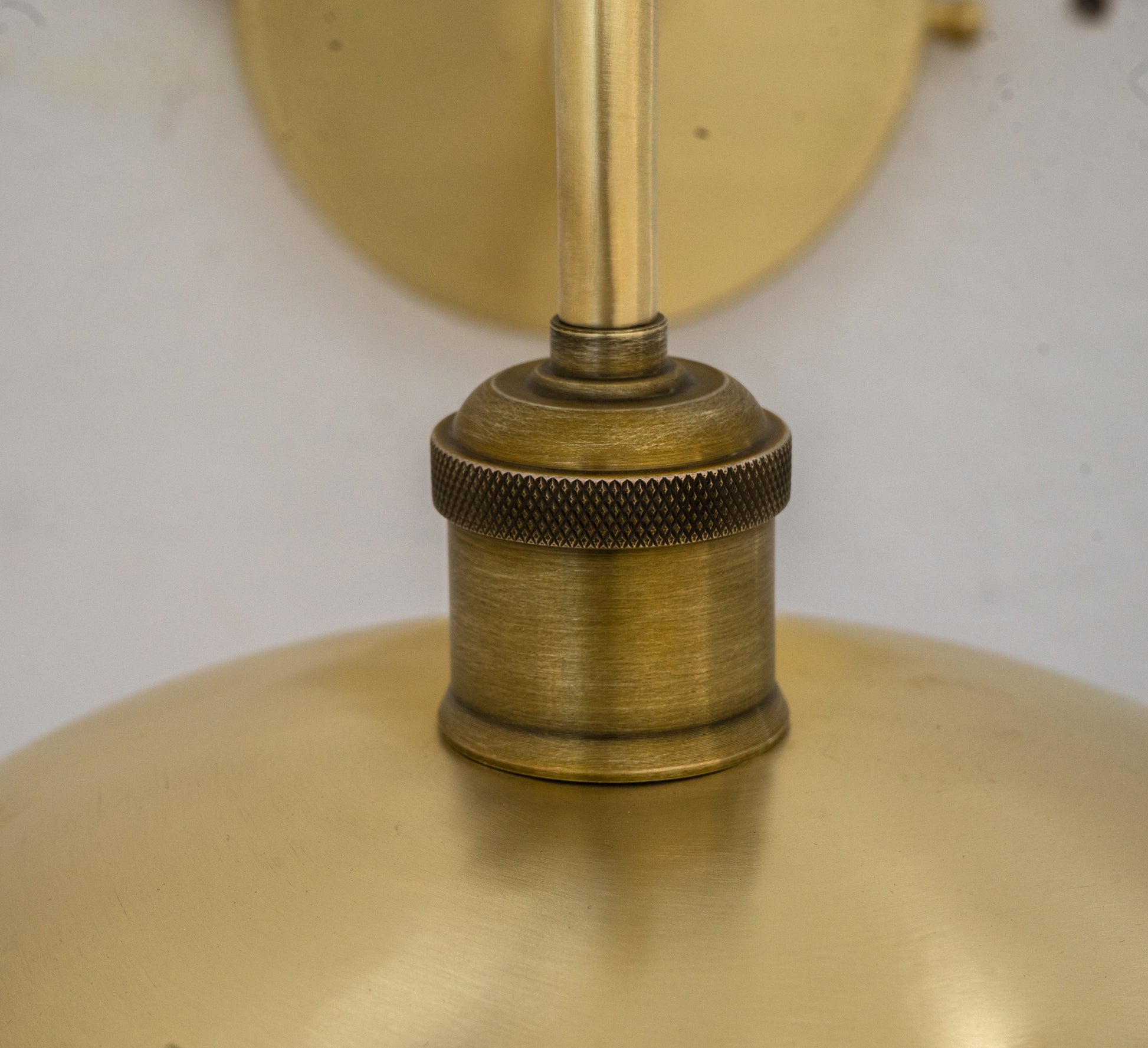 Brushed Brass Wall Sconce Light, Solid Brass Wall Lamp, Wall Lighting Fixture