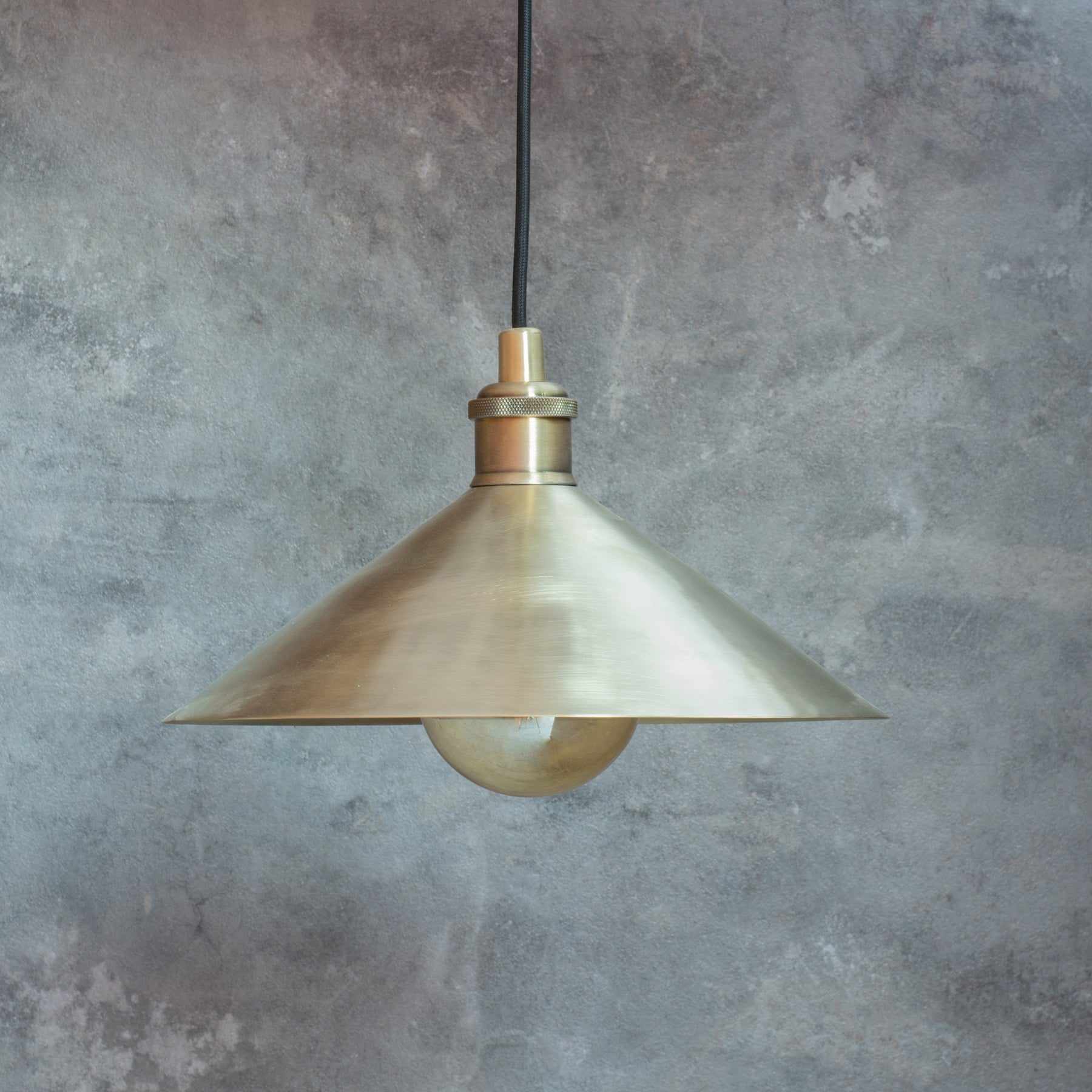 Brushed Brass Pendant Light
