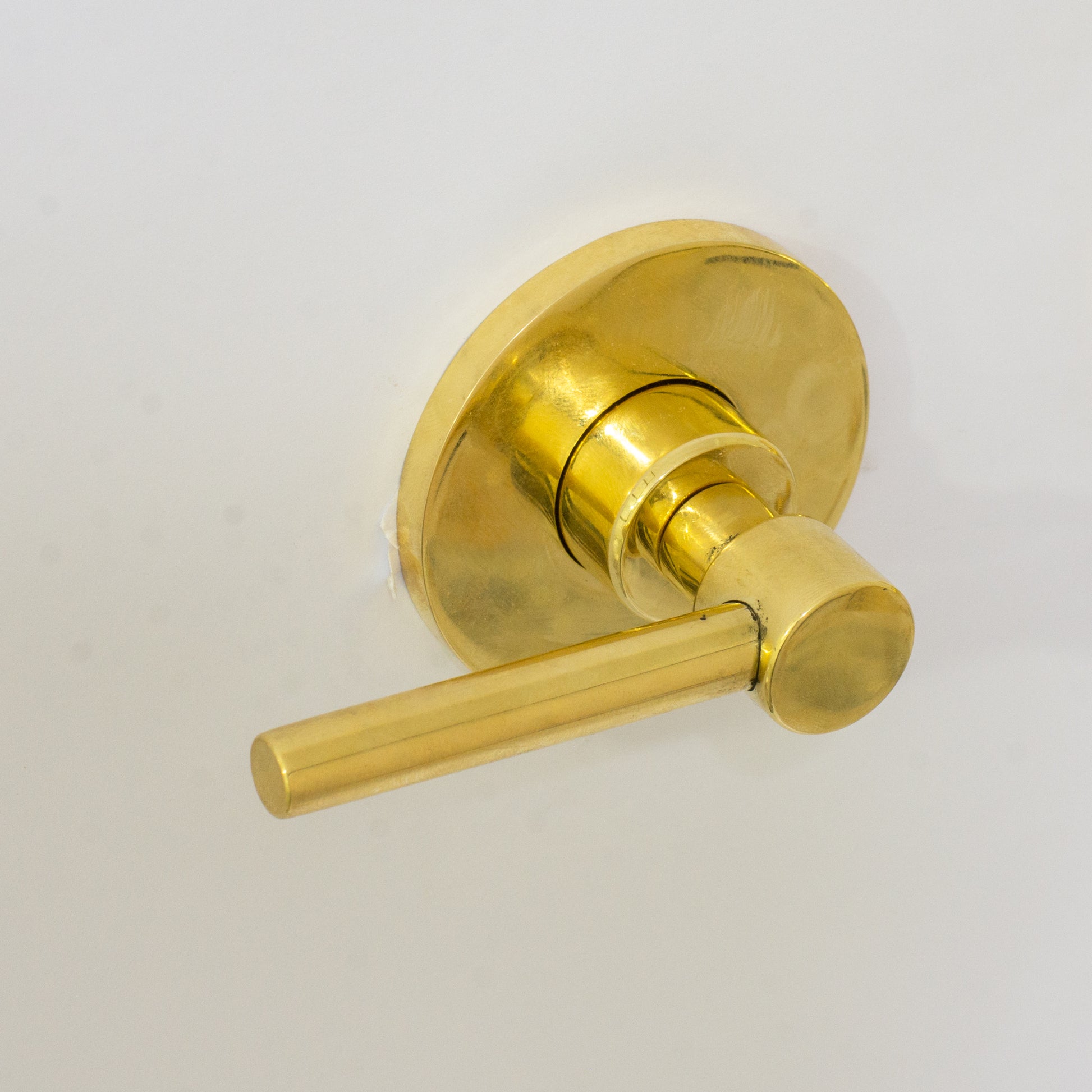 Unlacquered Solid Brass Wall Mounted Bathroom Vessel Sink Faucet, Antique Basin Vanity Faucet