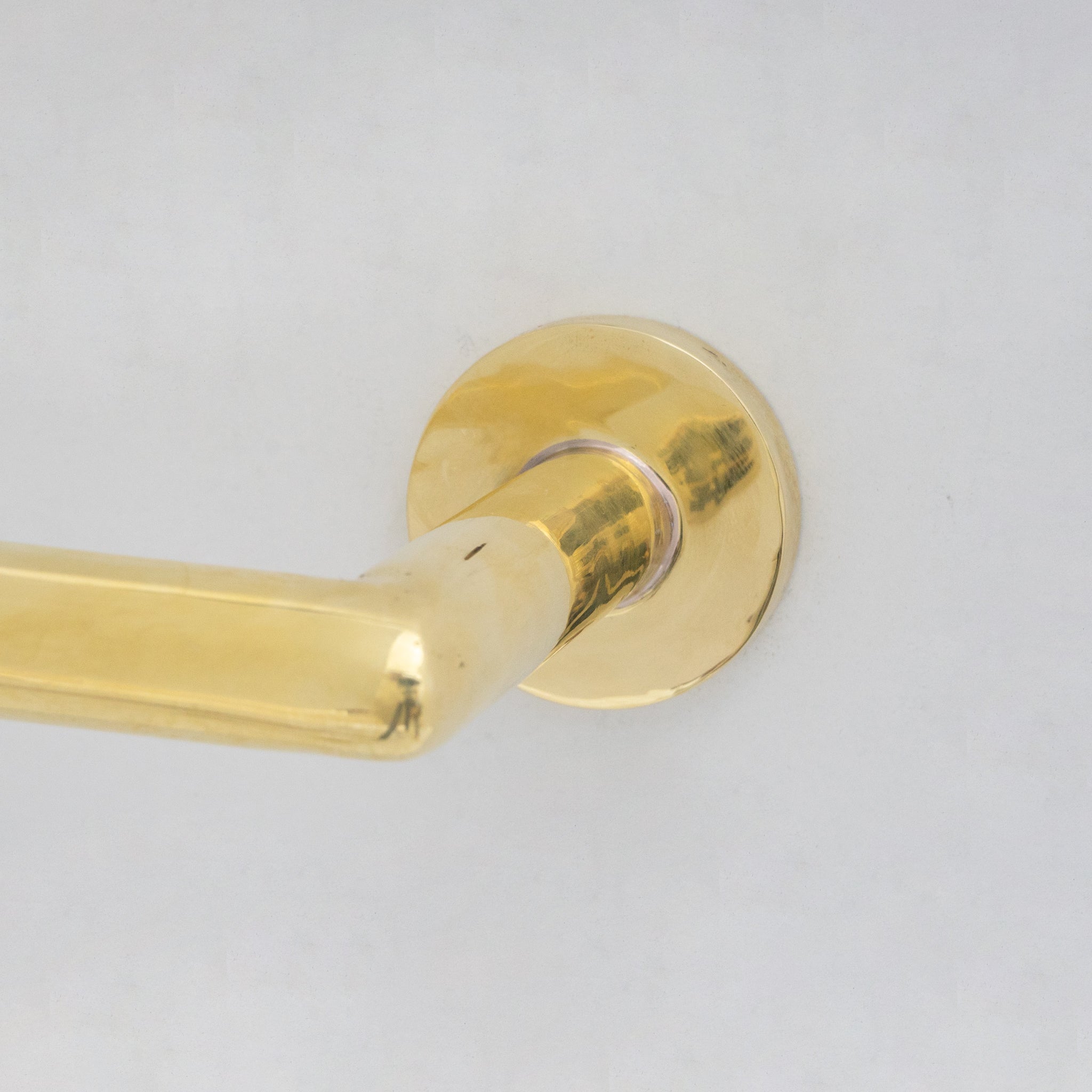 Solid Brass Toilet Paper Holder, Handcrafted Powder Room Roll Holder