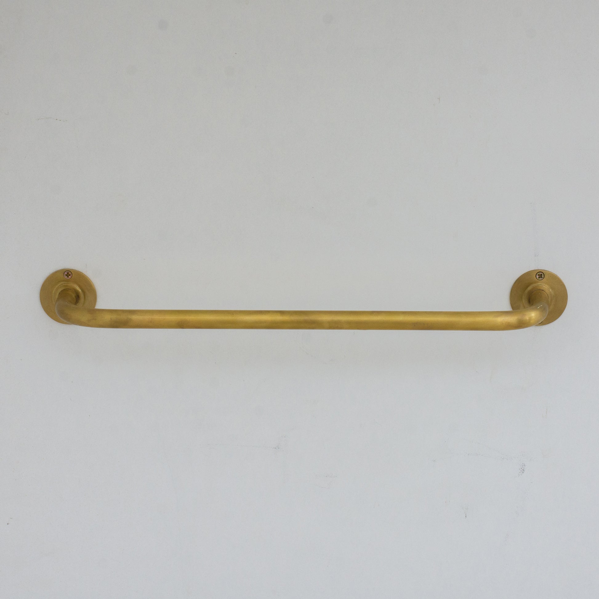 Unlacquered Brass Towel Bar Holder, Bathroom Towel Hanger