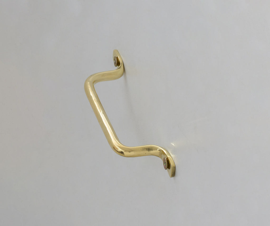 Pack of 4 x  Brass Dresser Pulls, Brass Drawer Pulls, Cabinet Pulls, Brass Handles, Closet Handles