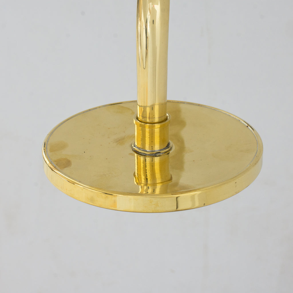 Unlacquered Solid Brass Rain Shower Head, Round Handcrafted Vintage Showerhead