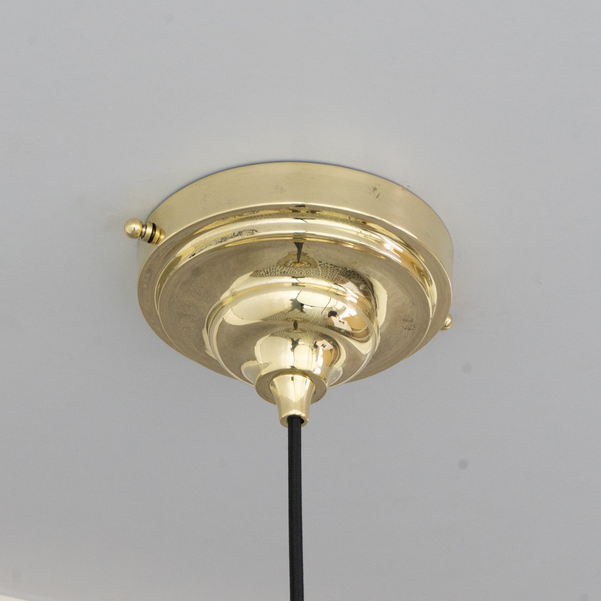 Handcrafted Hammered Brass Cylinder Pendant Light | Modern Tube Lamp - Insideast