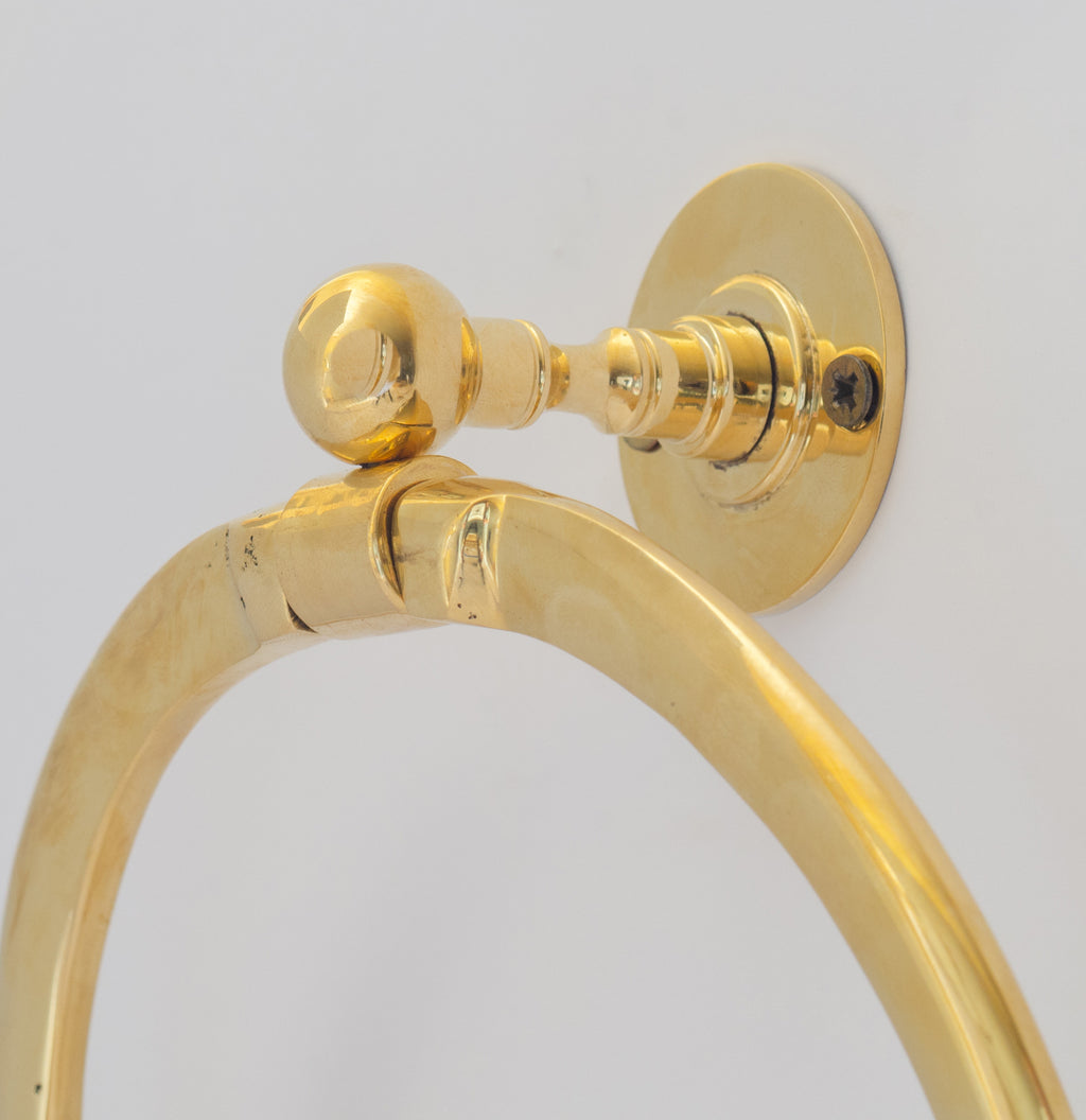 Brass Towel Ring – Bathroom Towel Holder