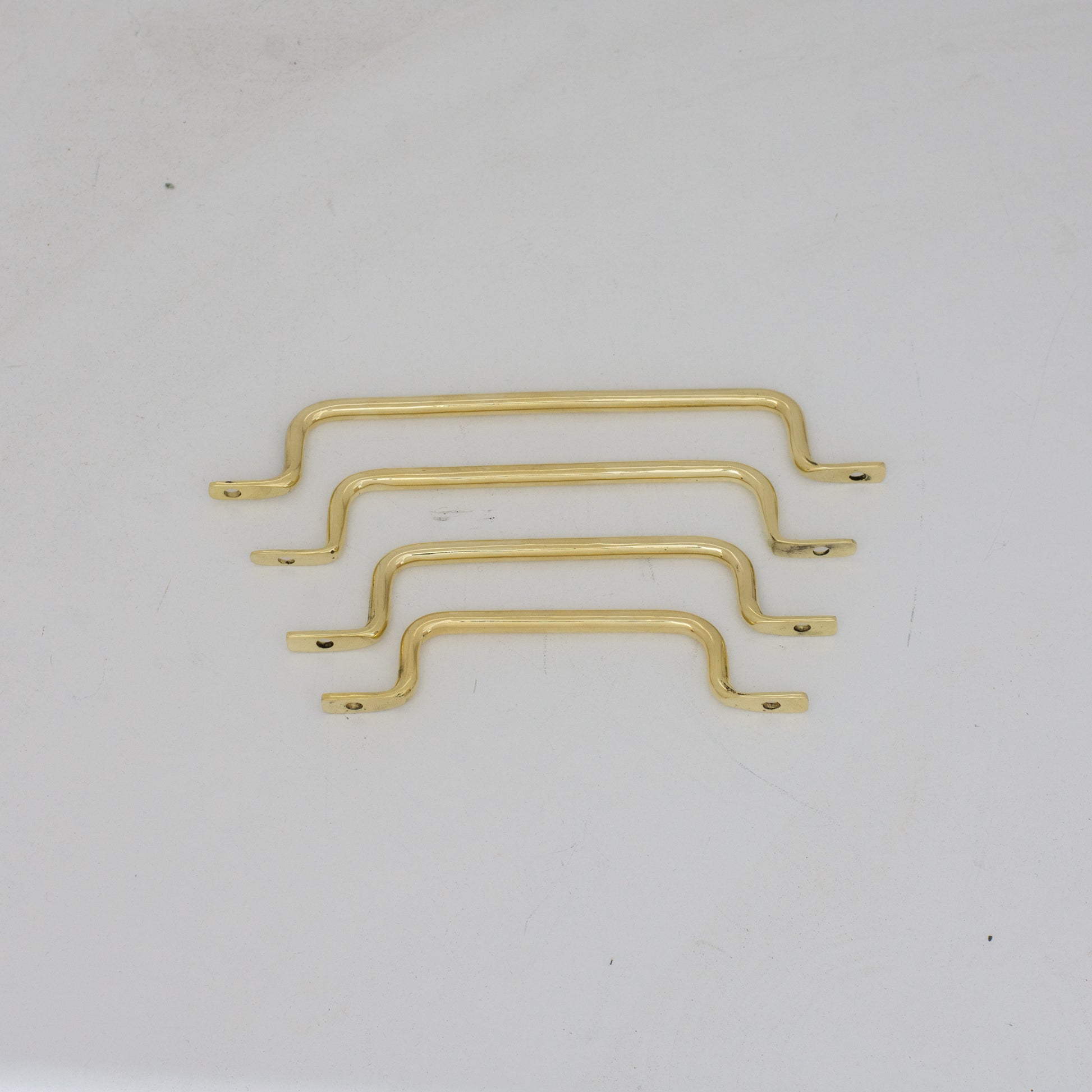 4-Pack Brass Dresser Pulls, Brass Drawer Pulls, Cabinet Pulls, Brass Handles, Closet Handles