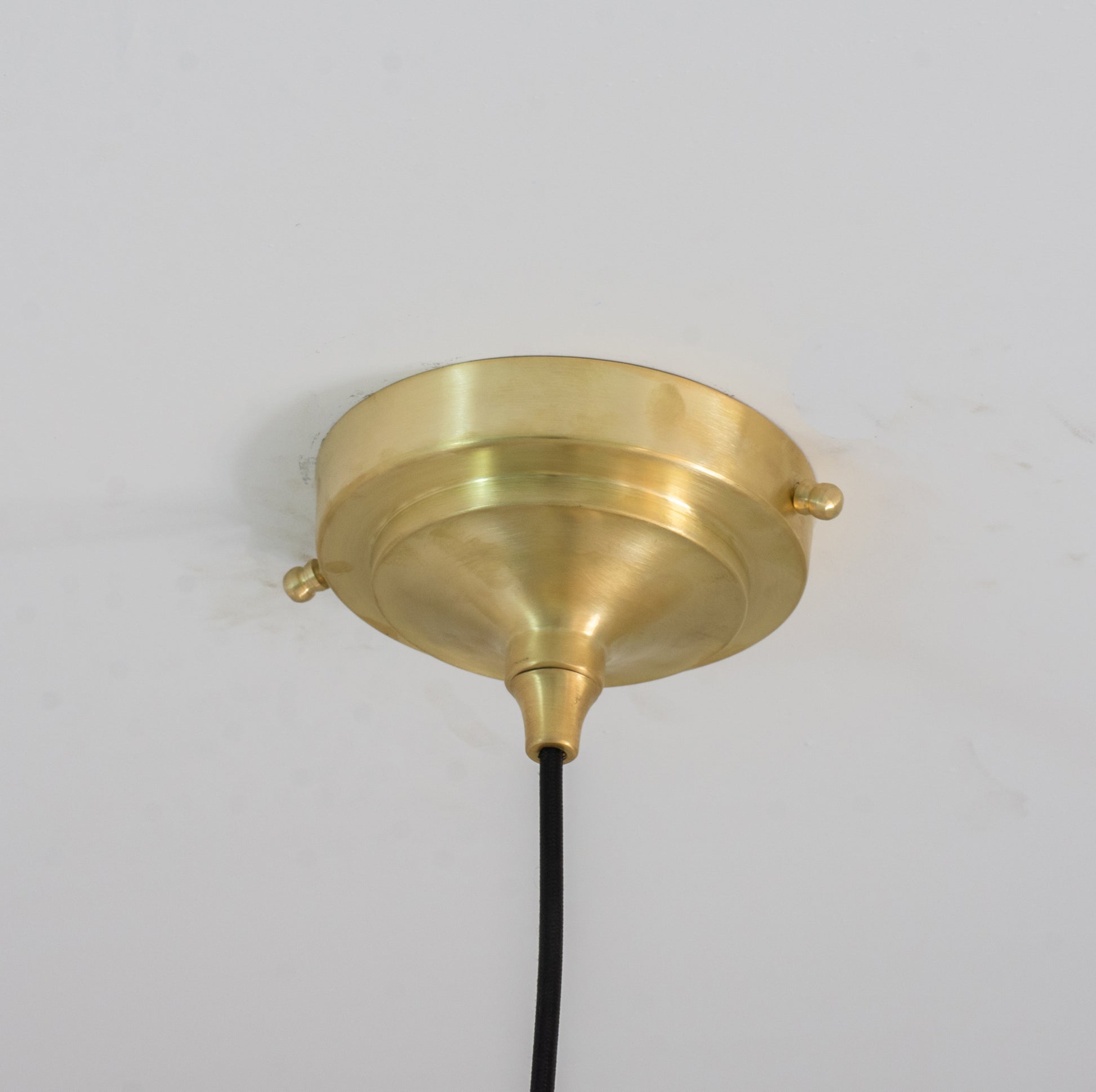 Brass Cone Pendant Light, Kitchen Island Ceiling Light Fixture, Modern Hanging Shade For Kitchen & Living Room, Cone Shade Light
