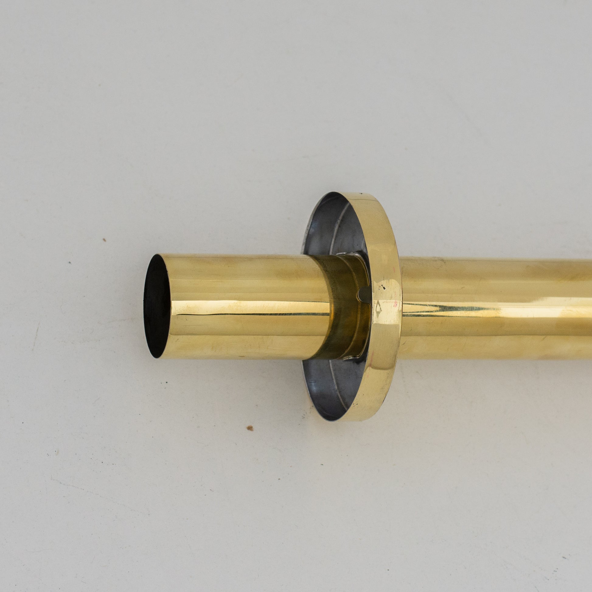 Solid Unlacquered Brass P-trap and Sink Stopper, Push Up Button, Pop Up Drain, Brass Water Trap