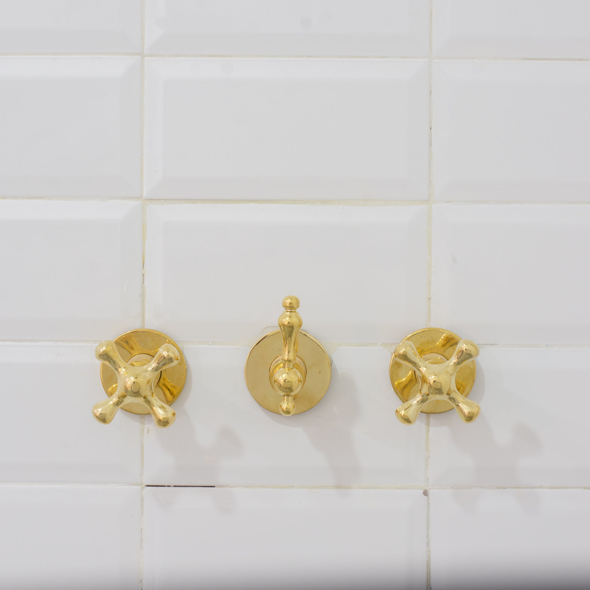 Unlacquered Brass Shower | Rain Shower Set | 3 Options
