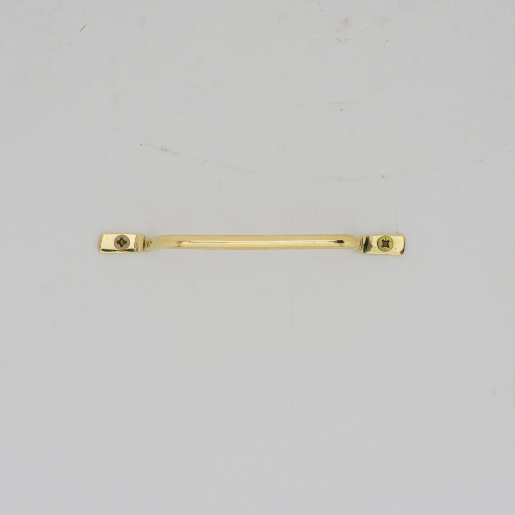 4-Pack Brass Dresser Pulls, Brass Drawer Pulls, Cabinet Pulls, Brass Handles, Closet Handles