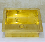 Rectangular Island Sink, Brass Kitchen Sink, Solid Undermount Sink, Brass Farmhouse Sink