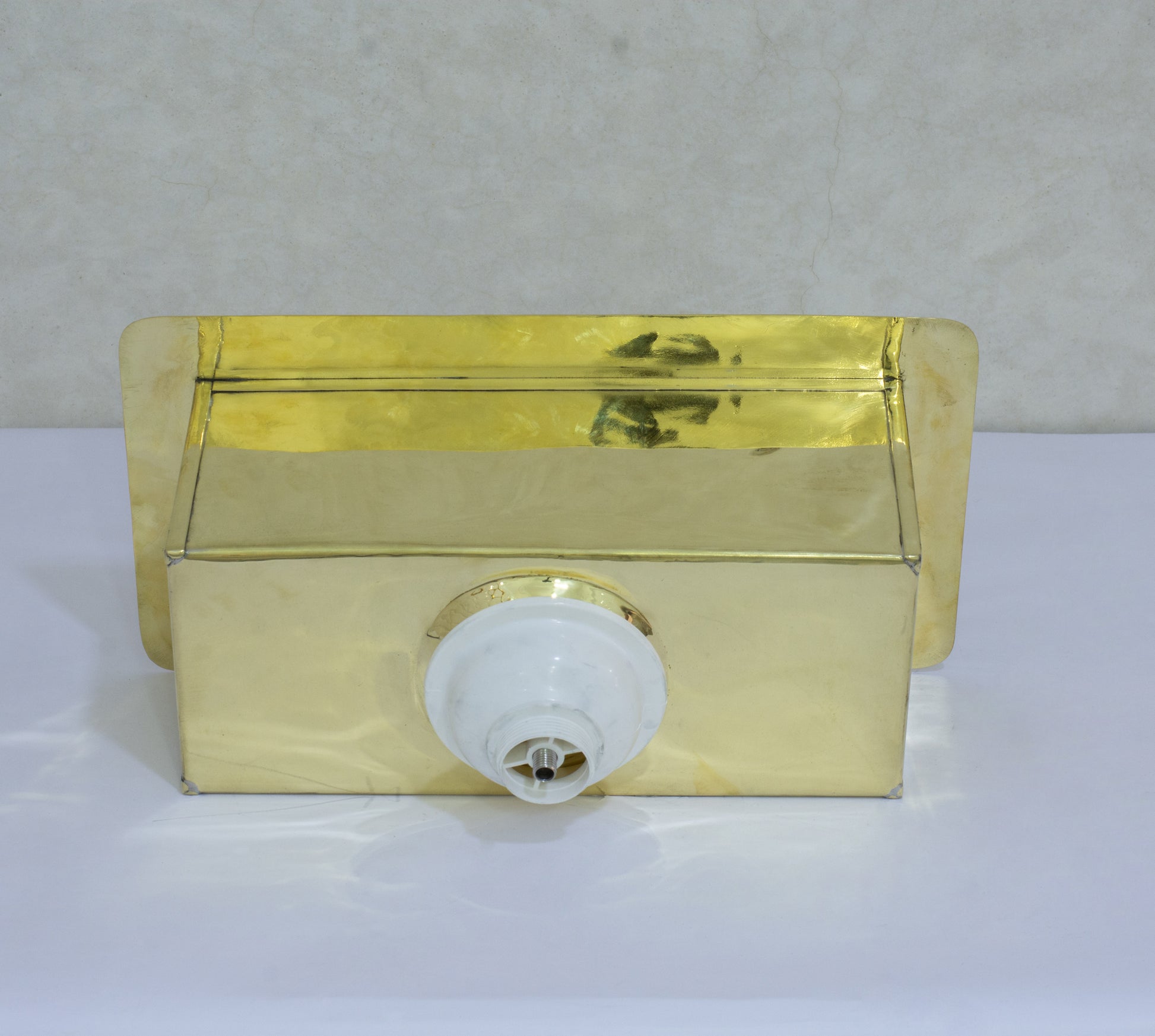 Solid Brass Undermount Sink | Compact Rectangular Small Kitchen Sink | With Strainer