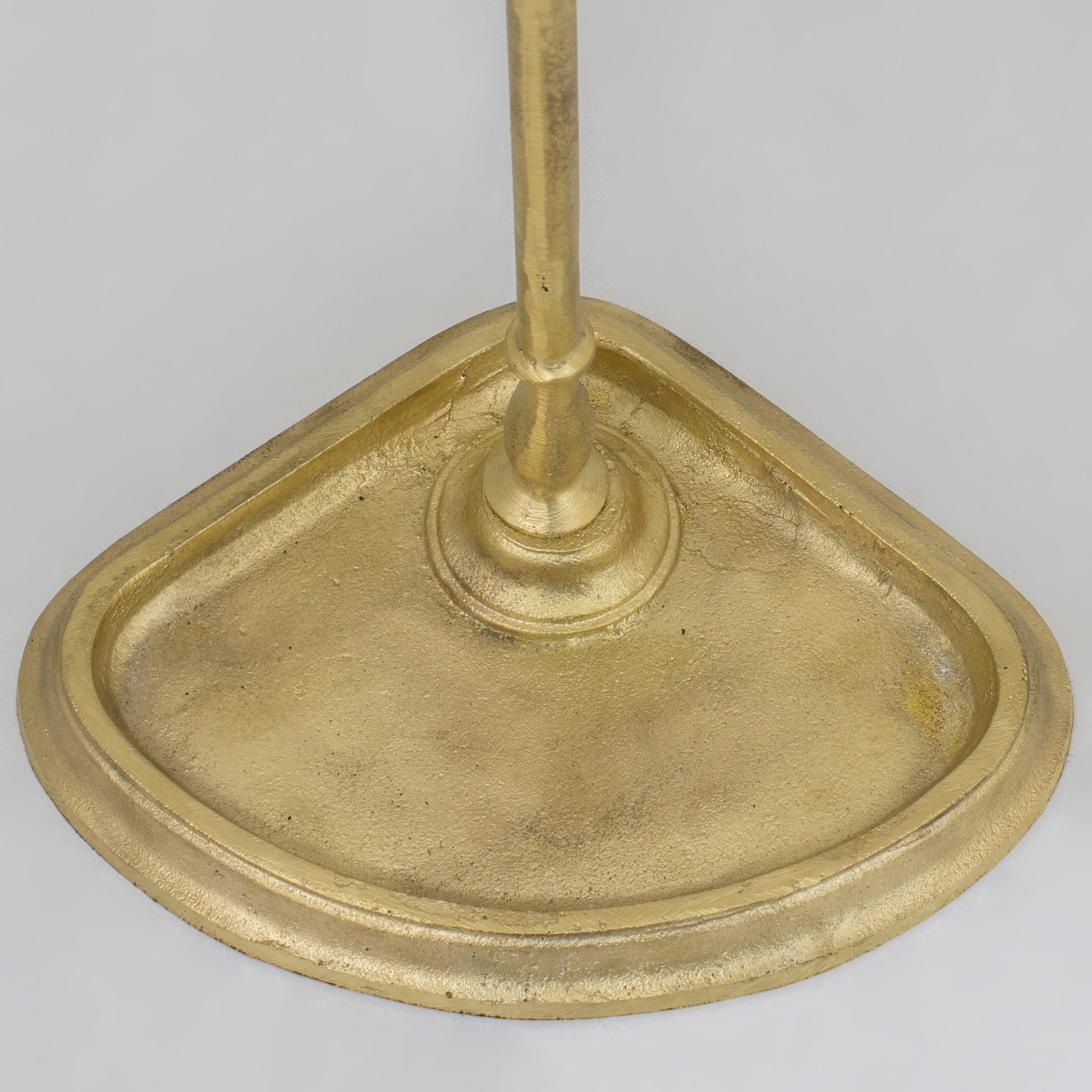 Solid Brass Fireplace Set Tools, Heavy Duty Fire Poker