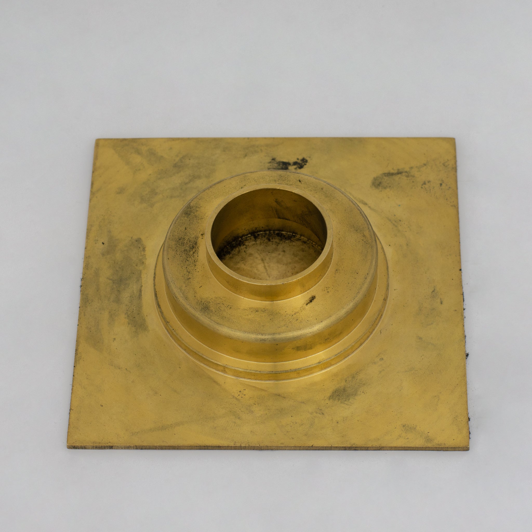Engraved Traditional Style Brass Floor Drain | Shower floor