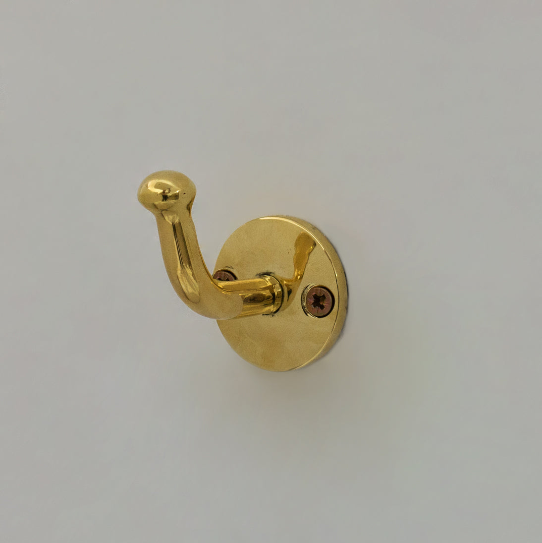 Solid Brass Single Hook, Coat Hook, Clothes Hook, Shower Hook, Towel Hanger