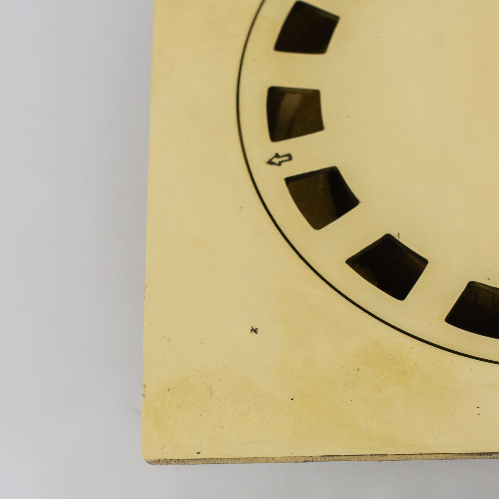 Solid Brass Square Floor Drain | Smooth Style | Unlacquered Shower Drain