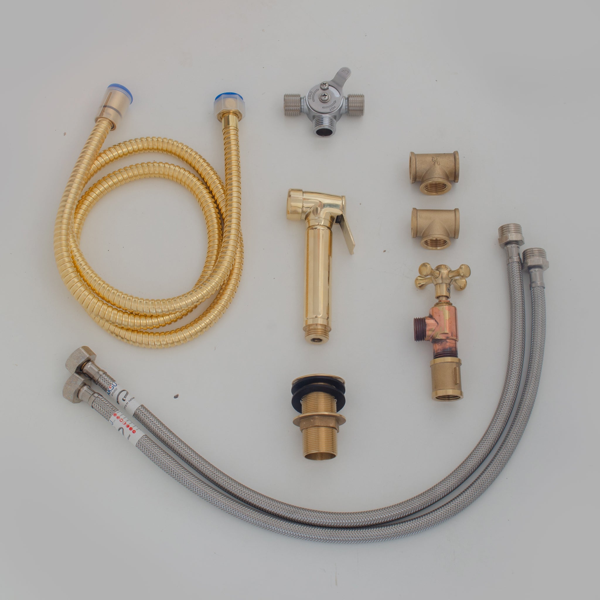 Heritage - Unlacquered Brass Kitchen Sprayer