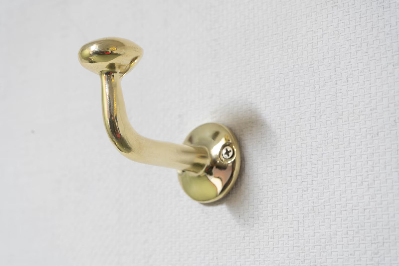 Vintage Hooks Set, Solid Brass Robe Hook, Heavy Duty Single Hook, Wall Mount Robe Hooks
