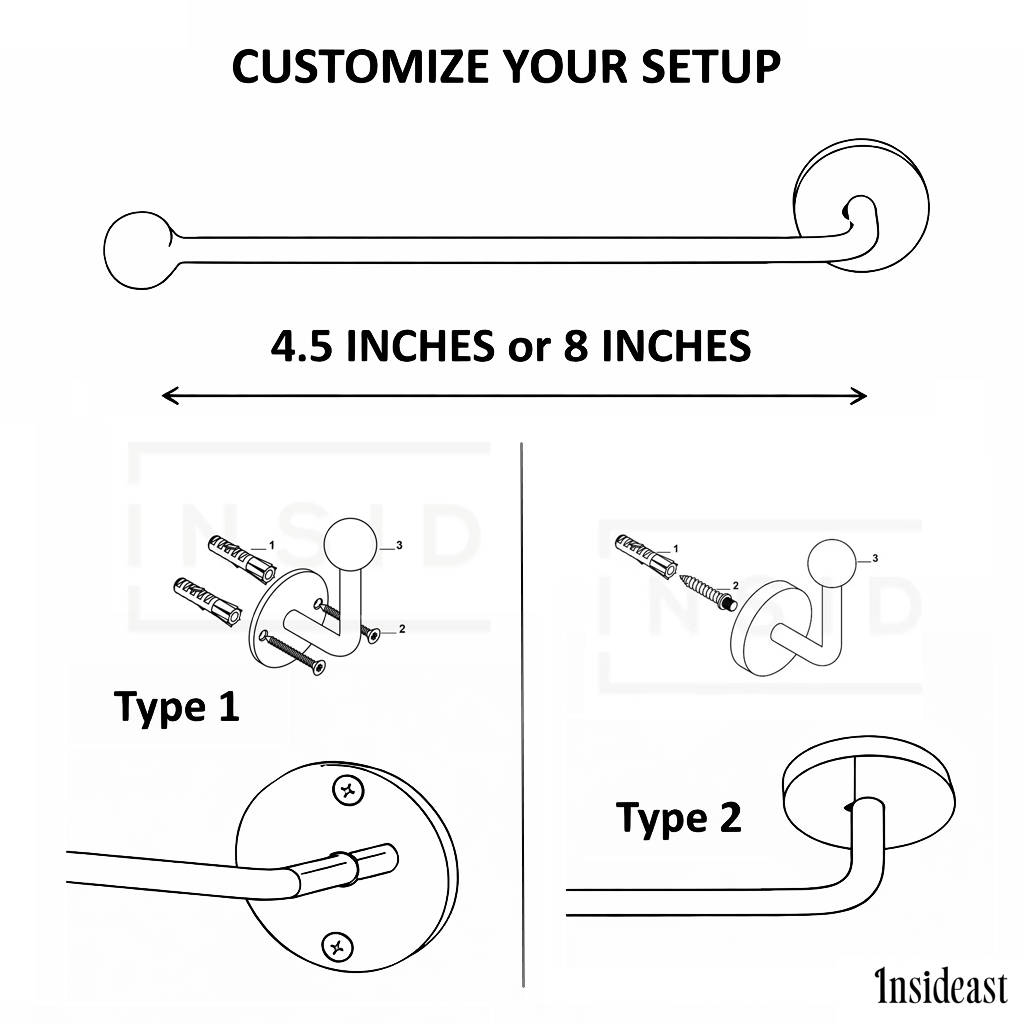 Solid Brass Toilet Paper Holder, Bathroom Tissue Holder