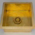 Solid Brass Undermount Hammered Sink | Kitchen Bar Sink