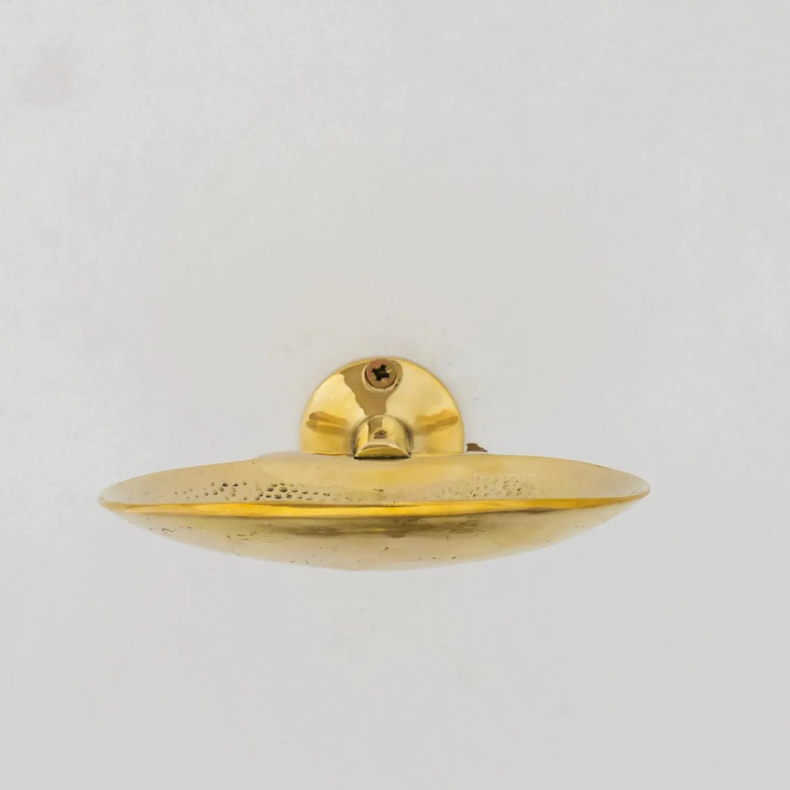 Solid Brass Wall Soap Holder, Handcrafted Soap Dish