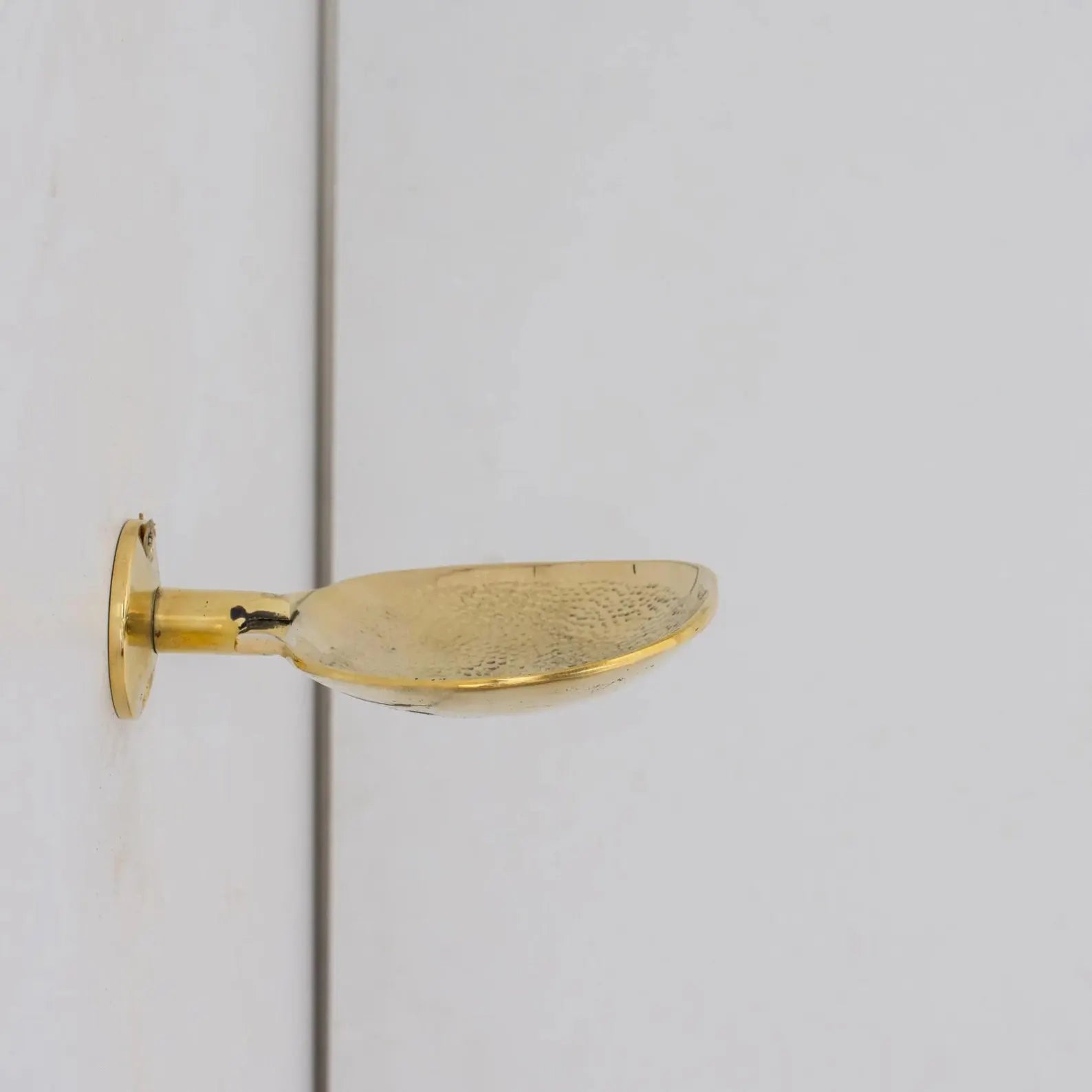 Solid Brass Wall Soap Holder, Handcrafted Soap Dish
