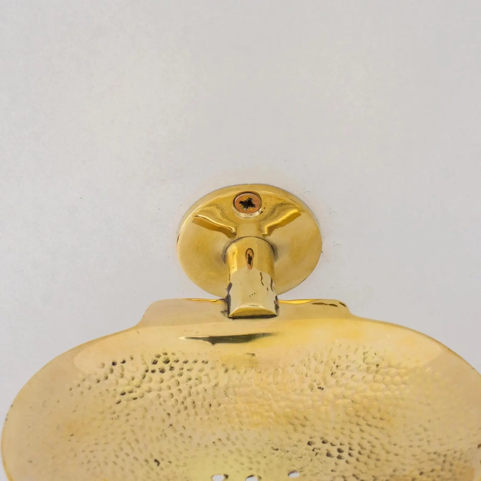 Solid Brass Wall Soap Holder, Handcrafted Soap Dish