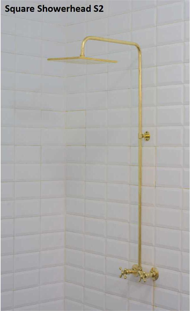 Antique Brass Shower Fixtures – Brass Shower System