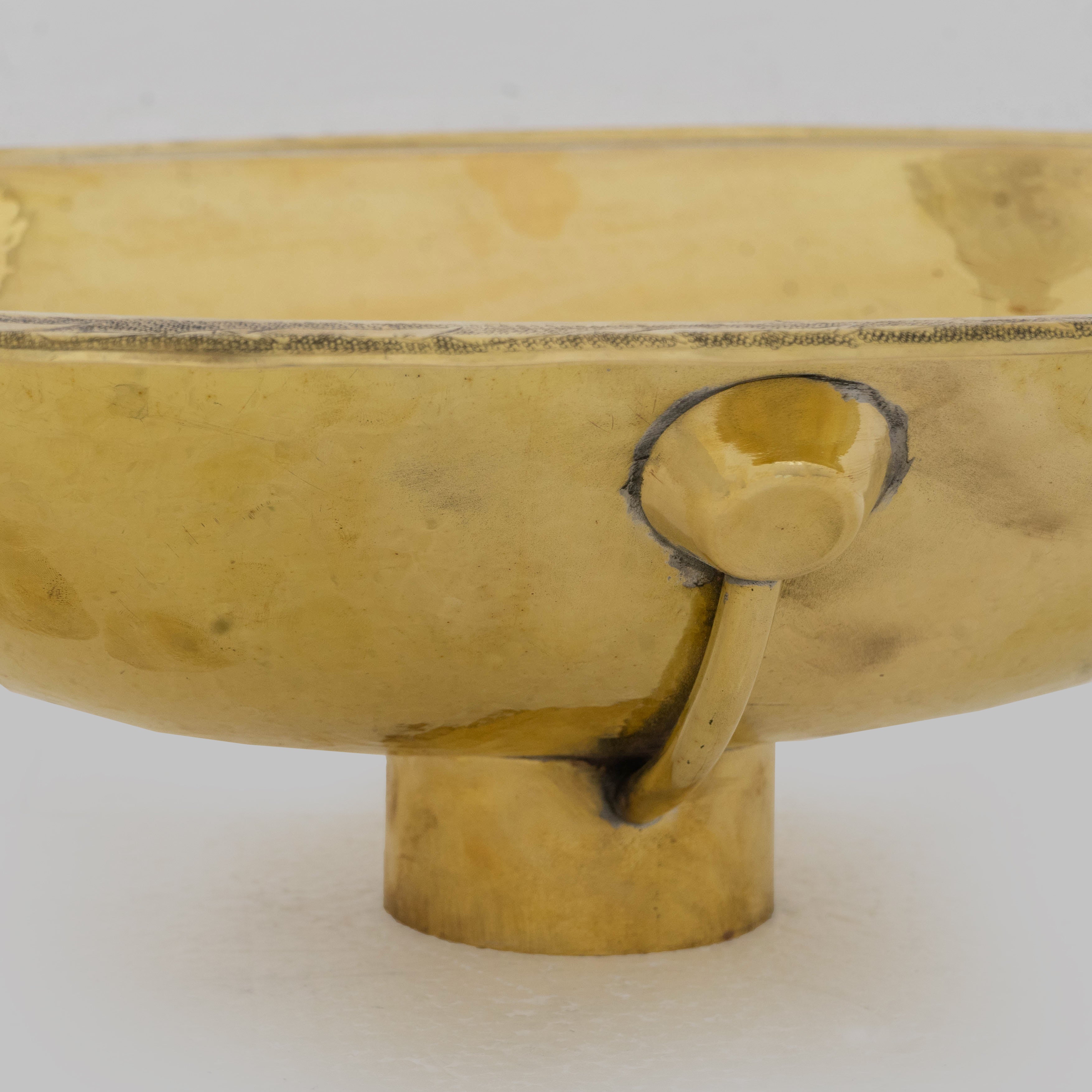 Unlacquered Brass Drop-in Sink | Bathroom Oval Sink