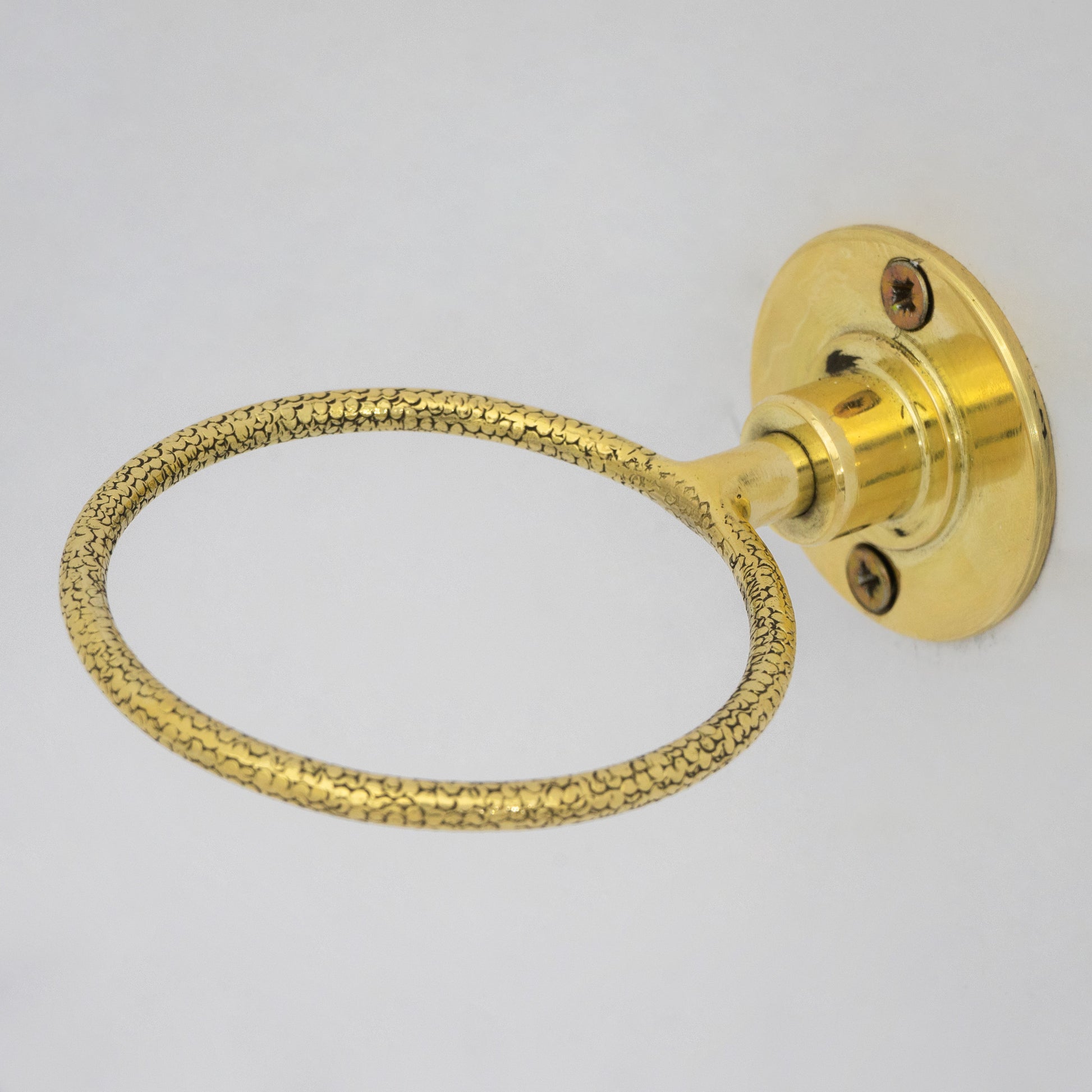 Unlacquered Brass Wall Mount Toothbrush Holder | Bathroom