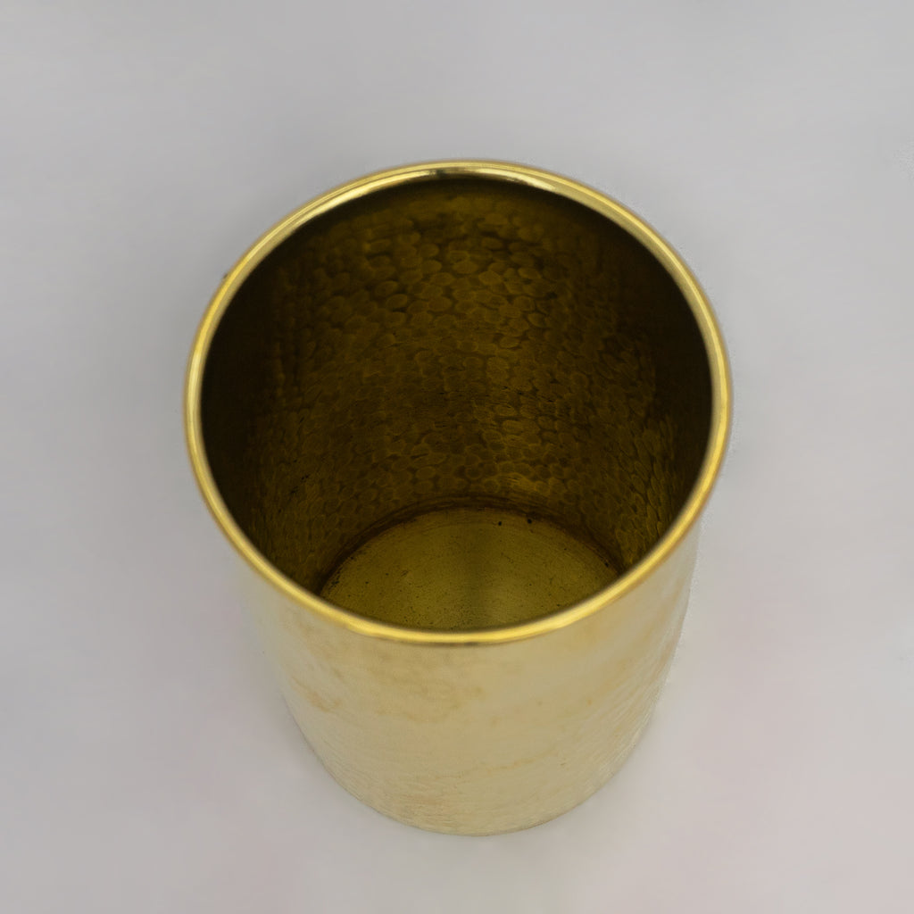 Unlacquered Brass Wall Mount Toothbrush Holder | Bathroom