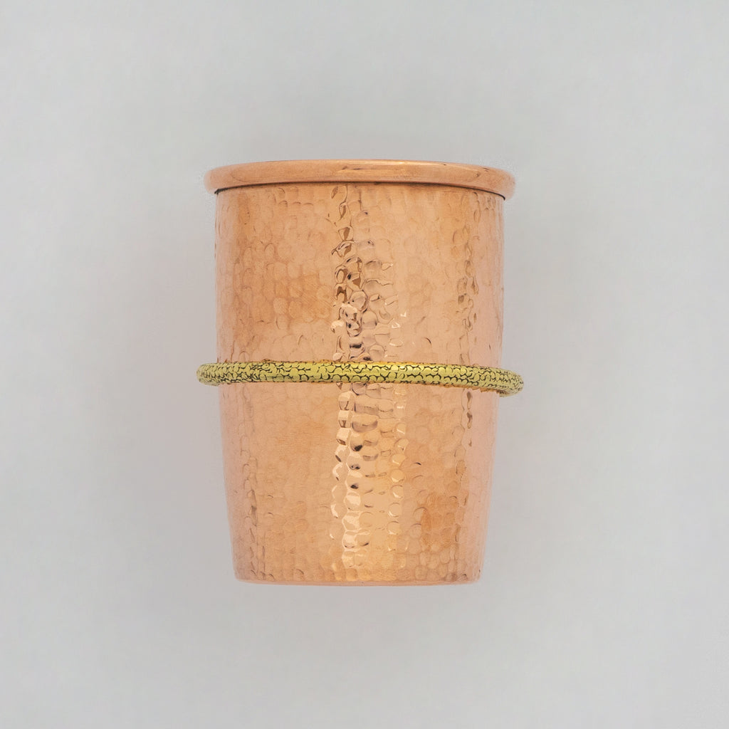 Unlacquered Copper Wall Mount Toothbrush Holder | Bathroom